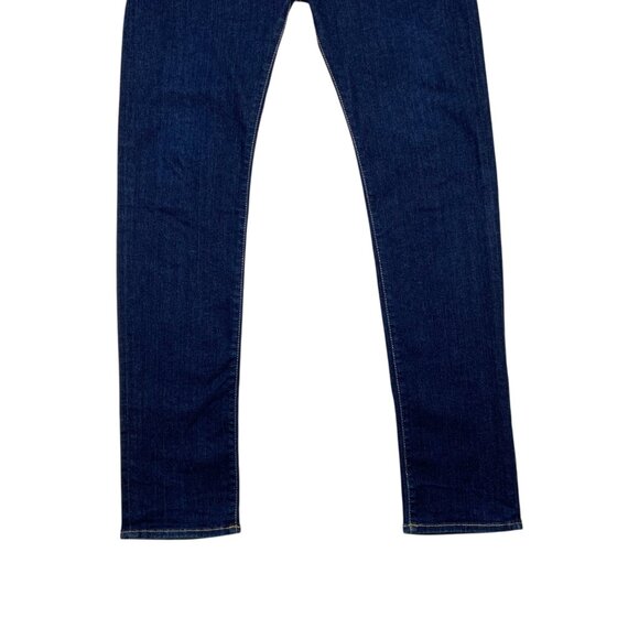 Jacob Cohen Mens Nick Jeans 34 Dark Blue Wash Slim Fit Button Fly Low Rise Italy - Picture 12 of 15